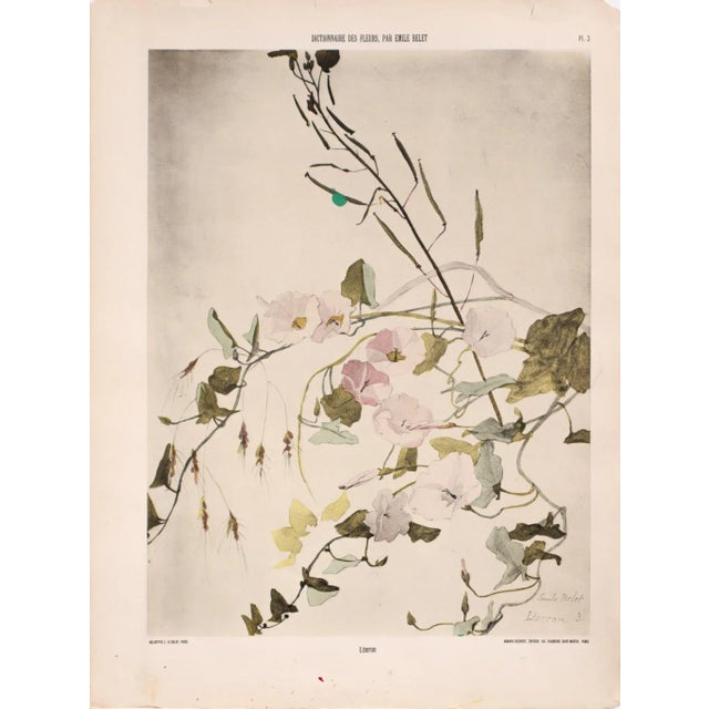 Date: 1900 circa. Size: 16 x 12 inches Artist: Emile Belet About The Poster: Printed by Librairie Centrale des Beaux-Arts...