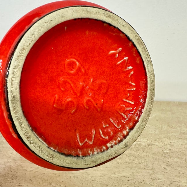 West German Ceramic Vases from Scheurich, 1970s, Set of 6 For Sale - Image 12 of 18