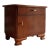 Restored 1940s German Nachtkommode Bedside Cabinet With Original Factory Inspection Label For Sale