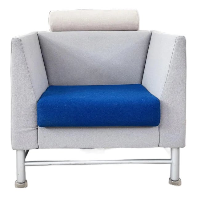 Ettore Sottsass for Knoll, 1980s Eastside Club Lounge Chair For Sale