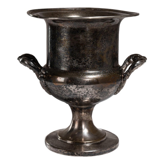 Mid 20th Century France Silver Ice Bucket For Sale