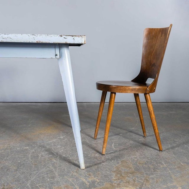 French T55 Rectangular Dining Table from Tolix, 1960s For Sale - Image 9 of 11