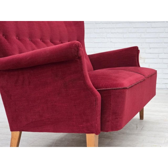 Vintage Swedish Two-Seater Sofa from Dux, 1960s For Sale - Image 18 of 18