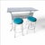 Amazing Mid Century Patio Bar set in great condition. The set is in solid condition, shows no rust or oxidation. The...