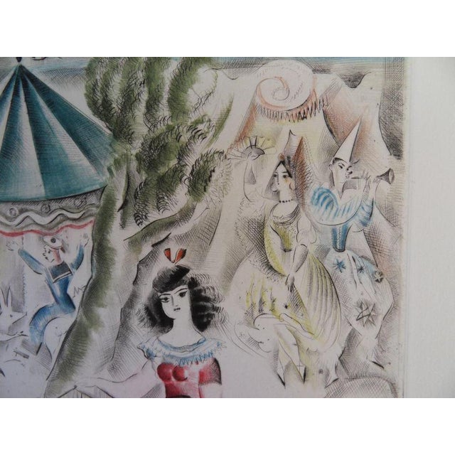 Mily Possoz, La fête foraine, Etching For Sale - Image 5 of 7