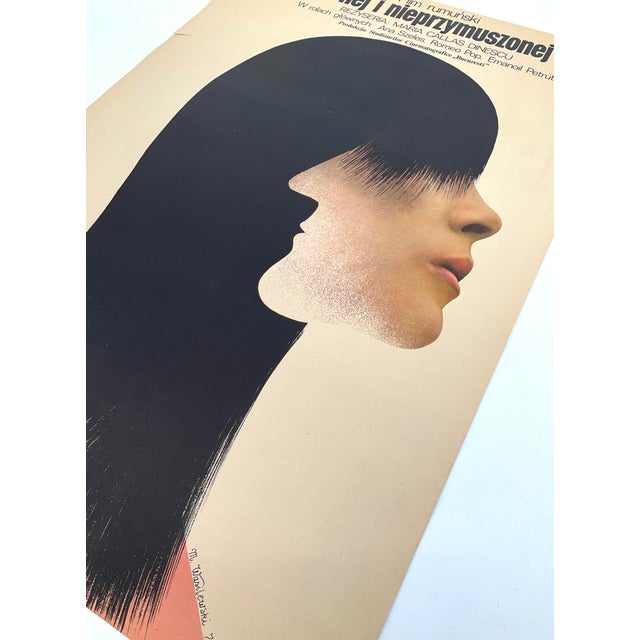 De Buna Voie Si Nesilit De Nimeni Film Poster by Mieczysław Wasilewski, Poland, 1975 For Sale - Image 4 of 8