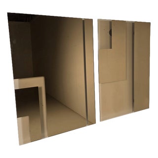 Andromeda Mirrors by Nanda Vigo for Glas Italia, 1974, Set of 2 For Sale