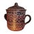 Mid-Century Modern Signed Jean Austruy Brutalist Lava Glaze Covered Jar, Vallauris, C. 1960 For Sale - Image 3 of 7