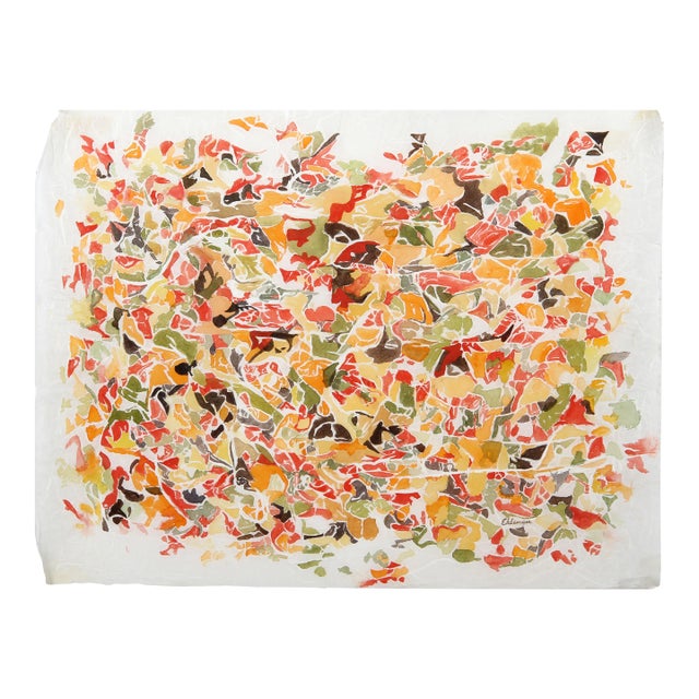 Flowery Abstract, Painting For Sale