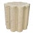 1980s Organic Modern Sculptural Plaster Side Table in John Dickinson Style For Sale