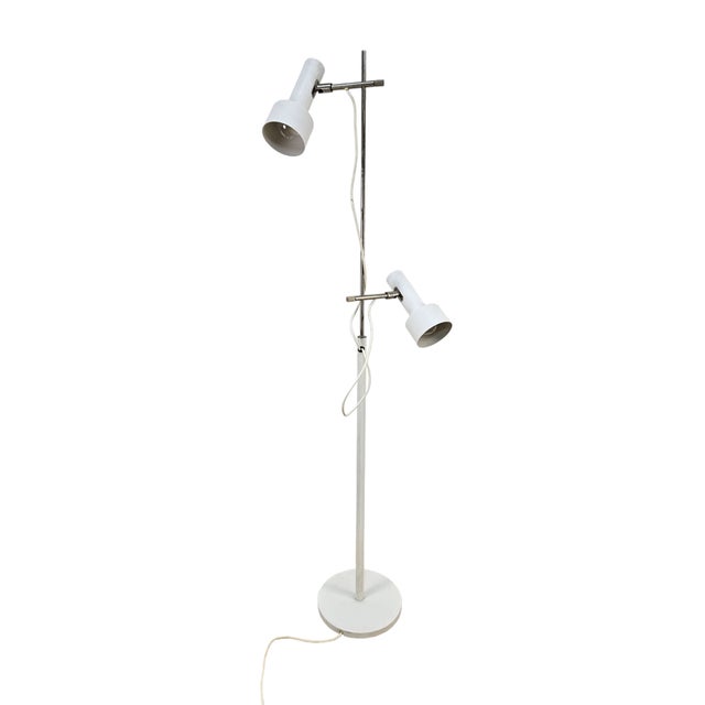 White Floor Lamp, Germany, 1960s For Sale - Image 16 of 16