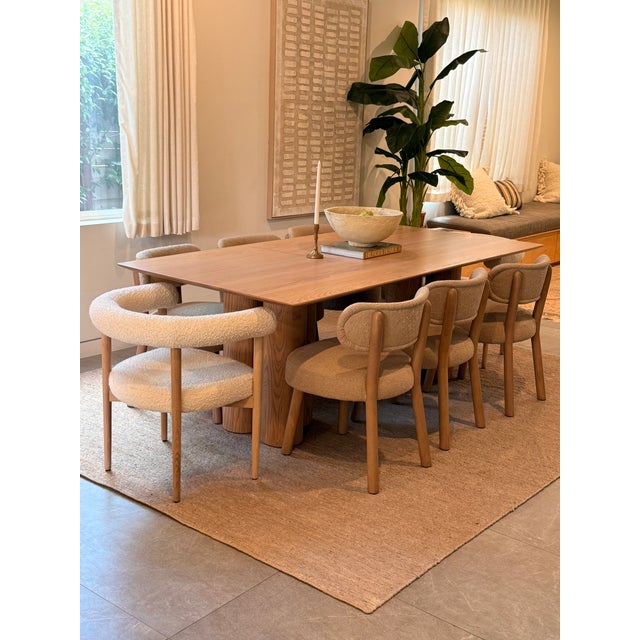 Wood Maiden Home Reade 84" Dining Table in Pecan For Sale - Image 7 of 11