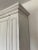 White Early 19th Century Antique Whitewashed Pine Armoire Cabinet For Sale - Image 8 of 13