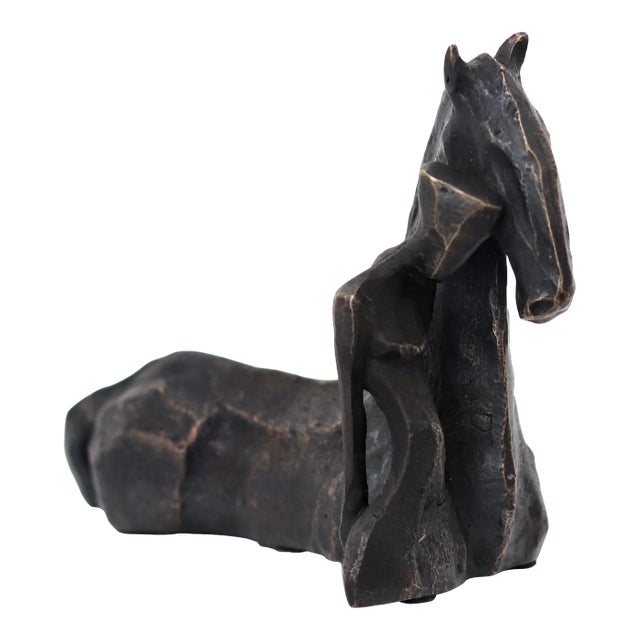 "Susi Con Cavallo" Original Artwork by Nando Kallweit For Sale