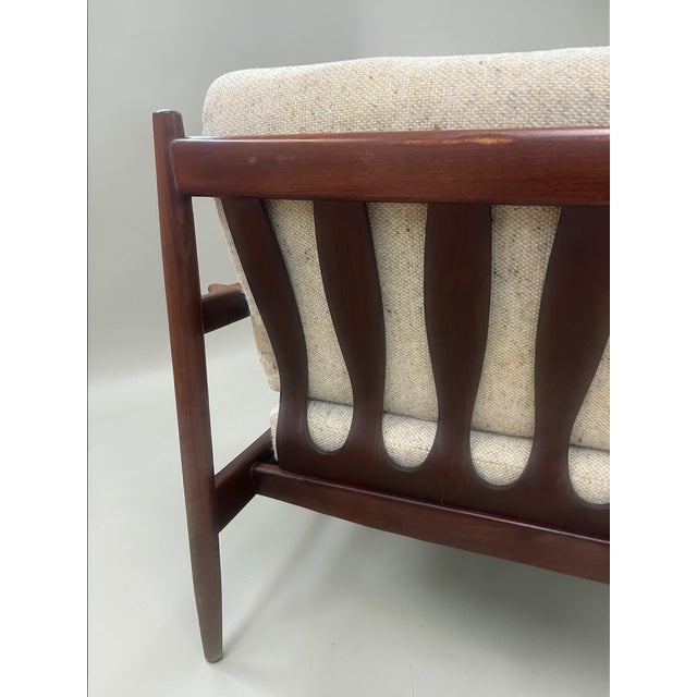 Sculptural Danish Sofa in the style of Arne Vodder & Grete Jalk, Denmark, 1960s For Sale - Image 13 of 15