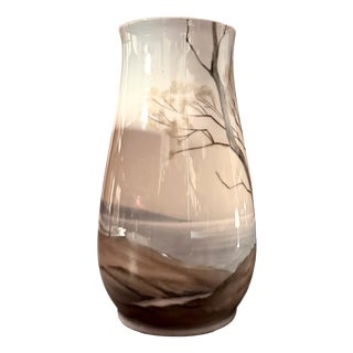 Mid-20th Century Porcelain Vase from Bing & Grøndahl, Denmark For Sale