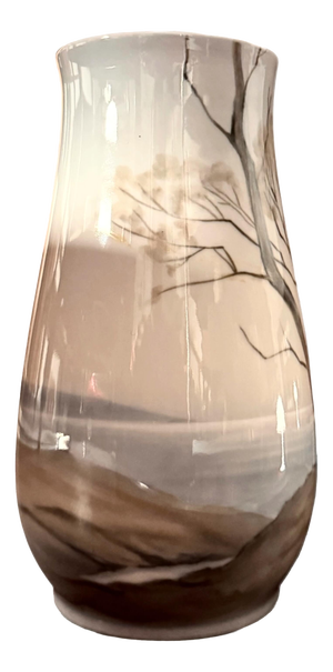 Mid-20th Century Porcelain Vase from Bing & Grøndahl, Denmark