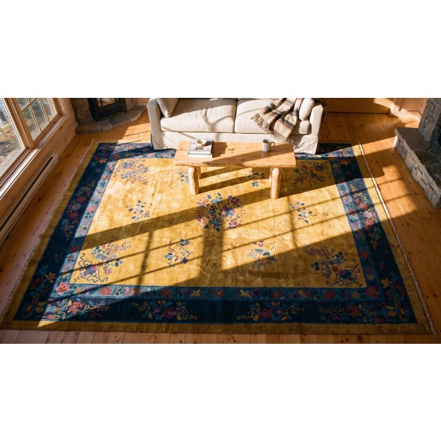 1920s Chinese Art Deco Carpet For Sale - Image 14 of 14