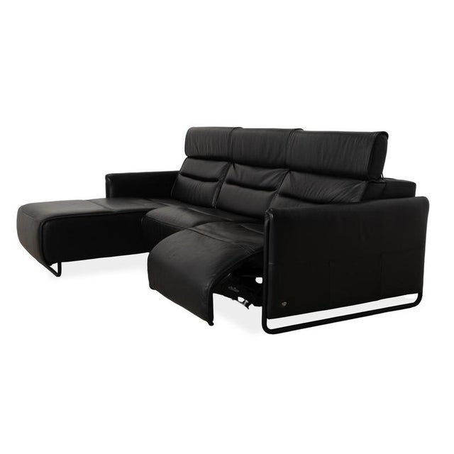 Modern Emily Leather Corner Sofa from Stressless For Sale - Image 3 of 14