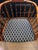 Wood Pair of Baker Furniture Attributed Faux Bamboo Barrel Back Armchairs With Original Cane Seats & Cushions For Sale - Image 7 of 18