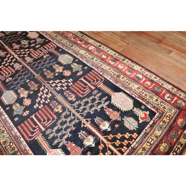 Early 20th Century Kurd Bakhtiari runner featuring a willow tree design