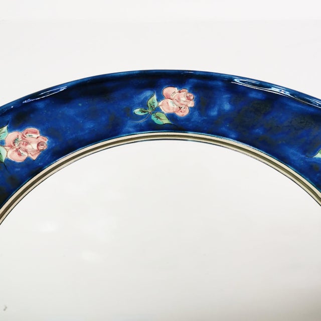 Ceramic Wall Mirror from Hindelanger-Keramik, Germany, 1960s For Sale - Image 4 of 9