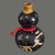 Late 20th Century Asian Japanese Brown Pottery Sake "Tokkuri" Gourde Shaped Decanter For Sale - Image 4 of 8