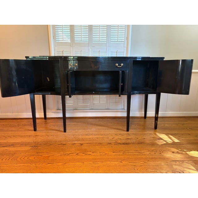 Black Ebonized Federal Sideboard For Sale - Image 8 of 8