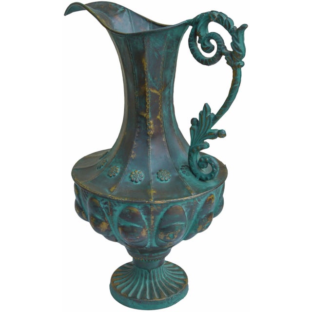 French Antique French Bronze Vase For Sale - Image 3 of 6