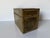Wood Vintage Sarreid Ltd. Style Brass Nailhead Lidded Decorative Box With Key For Sale - Image 7 of 12