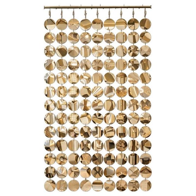 Hipsteria Gold Maxi Modular Wall Mirror by GTG Design Couture For Sale - Image 13 of 13