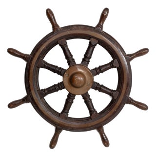 Early 20th Century France Brown Brass Decorative Object For Sale
