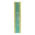 Vintage Zabihi Collection Bright Green Yellow Worn Turkish Runner - 2'3" x 10'8" For Sale