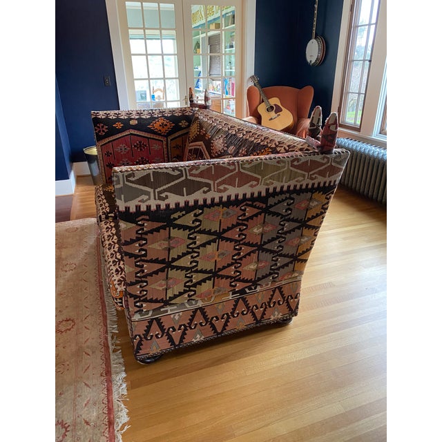 Smith Tiplady Knole Sofa in Kilim Fabric Chairish