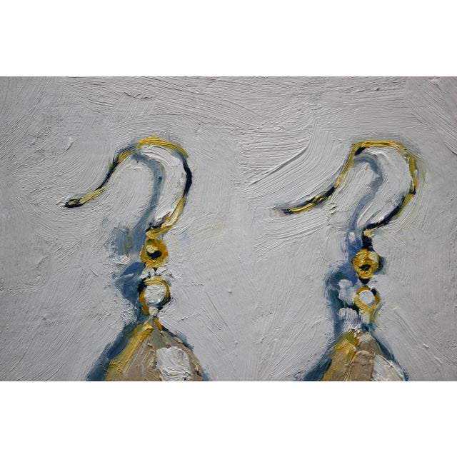 Still Life Oil Painting, Earrings For Sale - Image 4 of 12