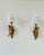 Vintage Wall Sconces in Gilt Metal and Opaline Glass, Italy, 1960s, Set of 2 For Sale - Image 4 of 7