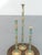 Mid 20th Century Mid Century Mexican Modernist Pepe Mendoza Bronze and Stone Inlay Candlesticks- Set of 3 For Sale - Image 5 of 12