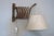 Large Concertina Wall Light in Teak by Erik Hansen for Le Kilint, Denmark, 1960s For Sale - Image 11 of 17