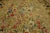 1880s Tan Camel Floral Folk Art Antique American Rug 6'10" X 10'0" Handknotted Wool Carpet For Sale - Image 4 of 6