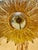 Large Spanish Sunburst Flush Mount in Gilt Metal with Support, 1950 For Sale - Image 4 of 10