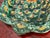 Anthropologie Vintage Mexican Talavera Style Green Rectangular Dish With Sunflower For Sale - Image 4 of 7