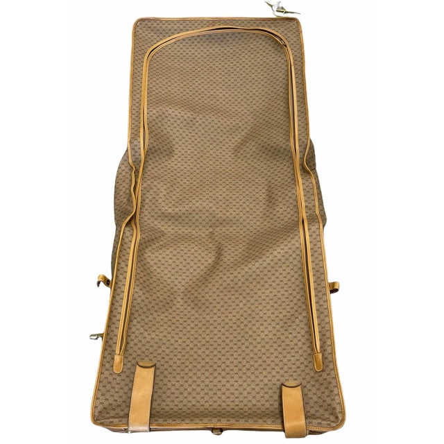 Gucci Vintage Folding Garment Bag W” Keys, Hangers