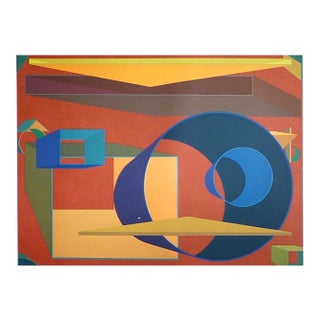 Pradorama Lithograph by Al Held, 1991 For Sale