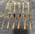 Vintage Mid-Century Dirilyte "Regal" Flatware Set - Solid Golden Bronze - Large 115-Piece Service Assortment With Original 2-Tier Wood Chest For Sale - Image 9 of 12