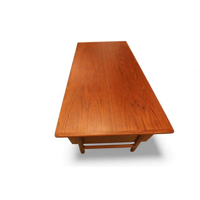 Vintage Danish Desk in Teak by Gunni Omann for Omann Jun, 1960s For Sale - Image 6 of 16