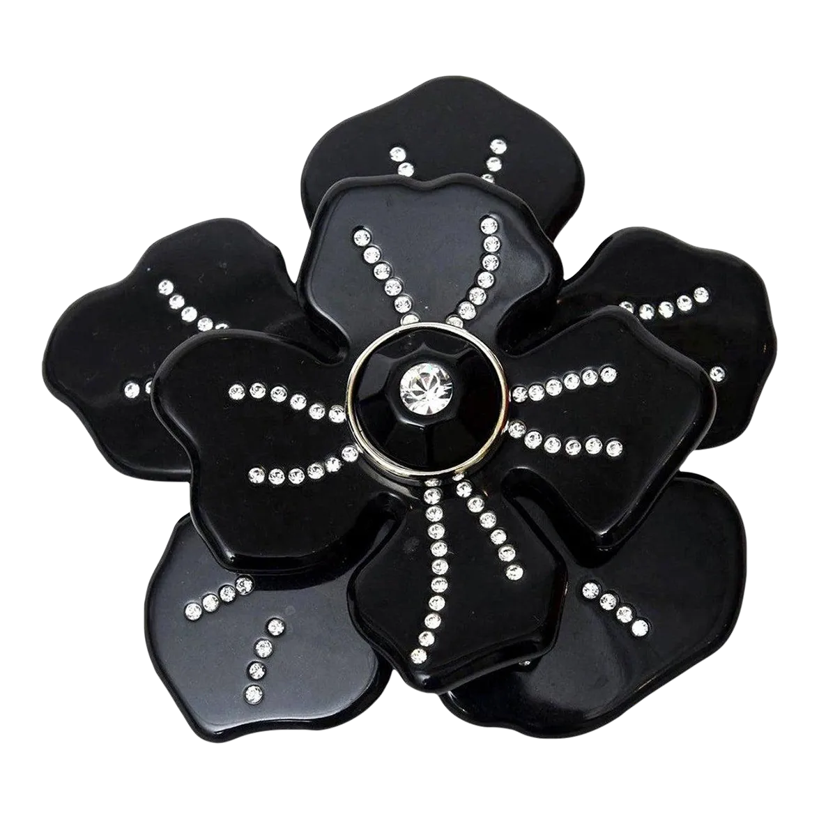 ヘアアクセサリー Valentino Garavani `Papier Floral` Brooch 25713402_55823867_1000.jpg