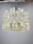 Austrian Textured Glass Pendant Light attributed to J.T. Kalmar, 1960s For Sale - Image 3 of 13