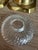 Vintage Solid Brass Octagonal Candlesticks With Swirl Glass Bobeches, Pair For Sale - Image 12 of 13
