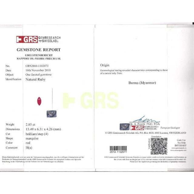 Red Certified 9.47 Carat Burma Ruby & Diamond Milgrain Chandelier Drop Earrings, A Pair For Sale - Image 8 of 9