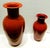 This is a rare pair of vintage signed (see last photos) Barovier & Toso oxblood red baluster vases from the 1970s. These...